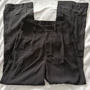Shein Black Work Pants